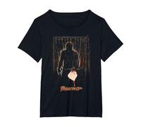 Friday The 13Th Part 3 Poster T-Shirt, Femme Grandes Tailles, Noir, 3X