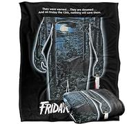 FRIDAY THE 13TH - Plaid Ultra Doux au Toucher avec Logo 152 x 127 cm