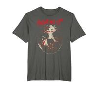 Friday The 13Th Rough Mask T-Shirt, Homme Grandes Tailles, Asphalte, 2X Tall