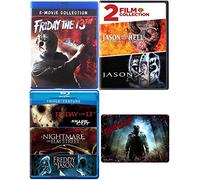 Friday the 13th: Ultimate Blu-ray / DVD Collection - Complete Movies 1-12 (Movies 9-10 in DVD Format - All Other Content in Blu-ray) + Extra Movie + Bonus Sticker