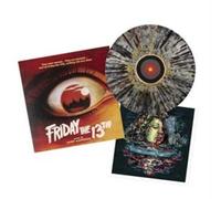Friday The 13Th Vinyle Argent avec éclaboussures noires, rouges et dorées métallisées Vinyle