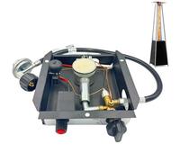 frides Kit de Remplacement pour Chauffage au gaz Propane, 47000 BTU Pièces de Rechange pour Module de brûleur de Chauffage de Patio pour Pyramid Square Glass Tube Patio Heater