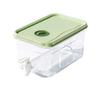Fridge Drink Dispenser with Spigot - Transparent Easy-To-Clean Food-Grade