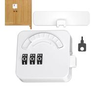 Fridge Locks for Kids, Freezer Child Lock with Password, Safety Locks with Adhesive Pads, Appliance Door Latch, Multi-functional Appliance Lock, for Toddler Children's Safety