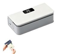 Fridge Magnet Sealer,USB-C Rechargeable Mini Bag Sealer Magnetic Fridge with Display,6-Level Adjustable Heat Sealer & Cutter,2 in 1 Portable Handheld Resealer Machine for Fridge Food Storage (White)