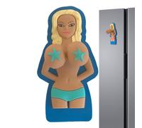 Fridge Magnets Set - Funny Body Shape Decor, Humorous Novelty Refrigerator Accessories with Eye Catching Design Playful Conversation Feature, Ideal for Kitchen Apartment Dorm Locker Display