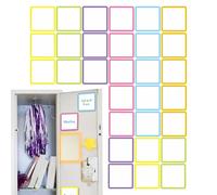 Fridge Notepad with Magnet, Erasable Sticky Notes Pad 3.15x3.15 inches, Reusable Writable Message Board Sticker for Kitchen Refrigerator, School Locker, Whiteboard, Home Use