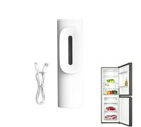 Fridge Odor Eliminator - Portable Long-Lasting | Odor Eliminator For Refrigerator | ABS Material White Green 273g 14.8x4.4x4.9cm Rechargeable Reusable - For Home Kitchen Pantry Freezer Closet Dorm Off