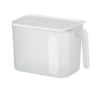 Fridge Organizer - 12.5 Inch Storage Bin | 500g Space Saving Container - Portable box with ergonomic handle, ideal for tidying refrigerators, pantry shelves, and keeping kitchen items organized