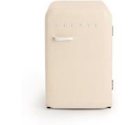 FRIDGE RETRO 107L - Réfrigérateur rétro - Beige et blanc Beige G