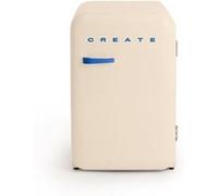 FRIDGE RETRO 107L - Réfrigérateur rétro - Beige et bleu Beige G