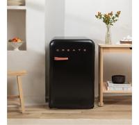FRIDGE RETRO 107L - Réfrigérateur Rétro Noir