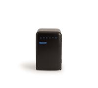 FRIDGE RETRO 107L - Réfrigérateur rétro - Noir et bleu