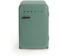FRIDGE RETRO 107L - Réfrigérateur rétro - Vert et noir Vert G
