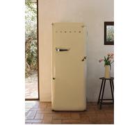 FRIDGE RETRO 281L - Réfrigérateur rétro - Blanc cassé