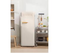 FRIDGE RETRO 281L - Réfrigérateur Rétro Blanc Cassé