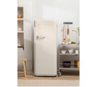 CREATE Réfrigérateur rétro FRIDGE RETRO 281L – Blanc cassé, congélateur, 150 cm