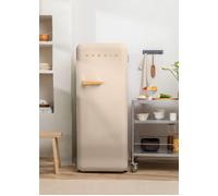 FRIDGE RETRO 281L - Réfrigérateur Rétro Bois & Sable