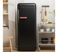 FRIDGE RETRO 281L - Réfrigérateur Rétro Noir