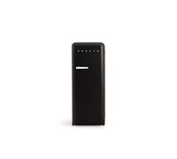 CREATE Réfrigérateur rétro FRIDGE RETRO 281L Noir — Poignée marbre, congélateur, faible consommation