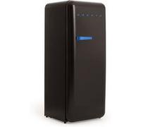 FRIDGE RETRO 281L - Réfrigérateur rétro - Noir et bleu Noir G