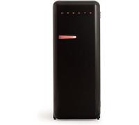 FRIDGE RETRO 281L - Réfrigérateur rétro - Noir et rose Noir G