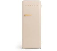 FRIDGE RETRO 281L - Réfrigérateur rétro - Sable et bois Sable G