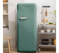 CREATE Réfrigérateur rétro Create 281 L Vert sauge Esthétique années 50 Grande capacité