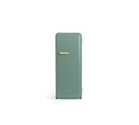 FRIDGE RETRO 281L - Réfrigérateur rétro - Vert et bois