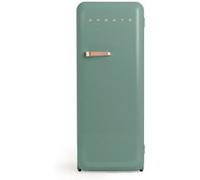 FRIDGE RETRO 281L - Réfrigérateur rétro - Vert et or rosé Vert G