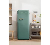 FRIDGE RETRO 281L - Réfrigérateur rétro - Vert et beige