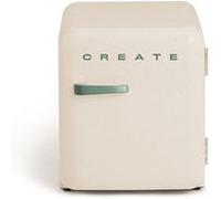 FRIDGE RETRO 48L - Réfrigérateur rétro - Blanc brisé et vert Beige G