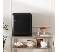 FRIDGE RETRO 48L - Réfrigérateur Rétro Noir & Noir