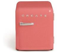 FRIDGE RETRO 48L - Réfrigérateur rétro - Terracota et argent Terre cuite G