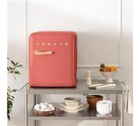 CREATE Réfrigérateur FRIDGE RETRO 48L Or Rose