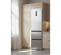 FRIDGE STUDIO COMBI PRO FLEX 401 - Réfrigérateur 401L À L'italienne Avec Perfect Fit, Space Pro Et Care+ Inox