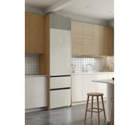 FRIDGE STUDIO COMBI PRO FLEX 401 - Réfrigérateur 401L No Frost À L'italienne Avec, Space Pro Et Care+ Blanc Cassé