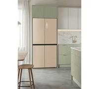 FRIDGE STUDIO CROSS DOOR 503 - Réfrigérateur À Portes Croisées 4 Portes 503L Avec Care+ Sable