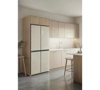 FRIDGE STUDIO CROSS DOOR 503 - Réfrigérateur À Portes Croisées 4 Portes 503L Avec Care+ Blanc Cassé