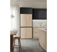 FRIDGE STUDIO CROSS DOOR 503 - Réfrigérateur À Portes Croisées 4 Portes 503L No Frost Avec Care+ Sable