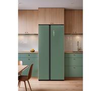 FRIDGE STUDIO SIDE BY SIDE 550 - Réfrigérateur Side By Side 550 L Vert Sauge