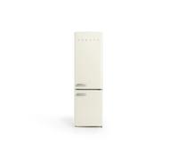 CREATE Réfrigérateur combiné FRIDGE STYLANCE 244L – style rétro – Blanc cassé