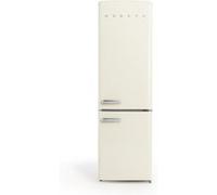 CREATE Réfrigérateur combiné FRIDGE STYLANCE 244L – style rétro – Blanc cassé