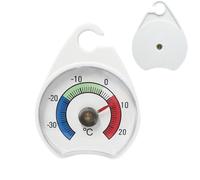 Fridge Thermometer - ABS, 2,56 x 2,13 in Fridge Temperature Moniteur Energy-Saving Design | Compact Précision Temperature Gauge, Refrigerator Freezer Thermometer For Kitchen, Cold Storage, Home