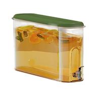 Fridge Water Dispenser - 4L Beverage Container With Spigot, Cold Drink Storage Jug, Leakproof DrinkHolder, Large Capacity Juice Pitcher For Fridge Parties Daily Use, Home Kitchen Camping, Refreshment