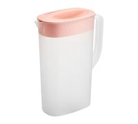Fridge Water Jar 2500ml, Heat and Cold Resistant Pitcher for Juice, Coffee, Lemonade, Soy Milk, Large Clear Jug with Lid for Refrigerator, Kitchen, Table Use, 5.91x2.95x9.65 Inches