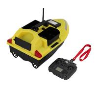 Fridgestea Bateau d'alimentation RC Retour automatique avec double moteur, GPS Cruise, Appât de pêche, 2 kg, avec clignotant de veilleuse, détecteur de poisson, distance de 500 m, pour pêche à la