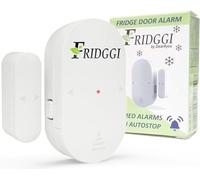 FRIDGGI - Alarme de Porte Frigo et Réfrigérateur, Alertes avec délai incrémental à 60, 120 et 180 Secondes, Carillon ou Sirène 80 à 110 DB, Rappel de Porte Ouverte. (Blanc)