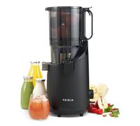 Puissant se nourrir de fruits entiers masquating lecteur lent, une goulotte d'alimentation de 135 mm, 250W, du jus de presse à froid, du lait de noix, Matt Black Fridja F2500