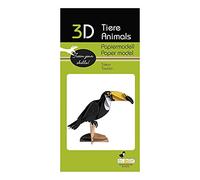 Fridolin Modèle de papier 3D toucan
